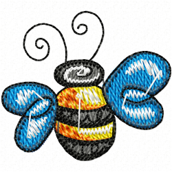 Insectes Embroidery Design 6